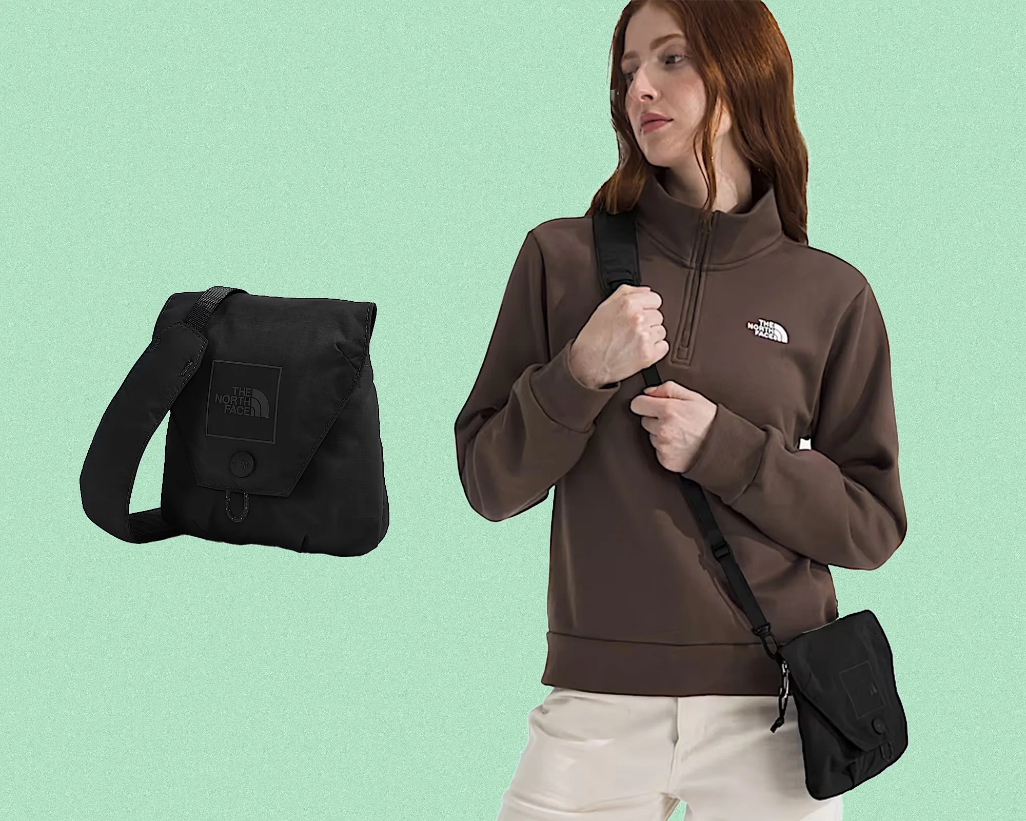 The North Face Glen Canyon Outdoor EDC Bags with model