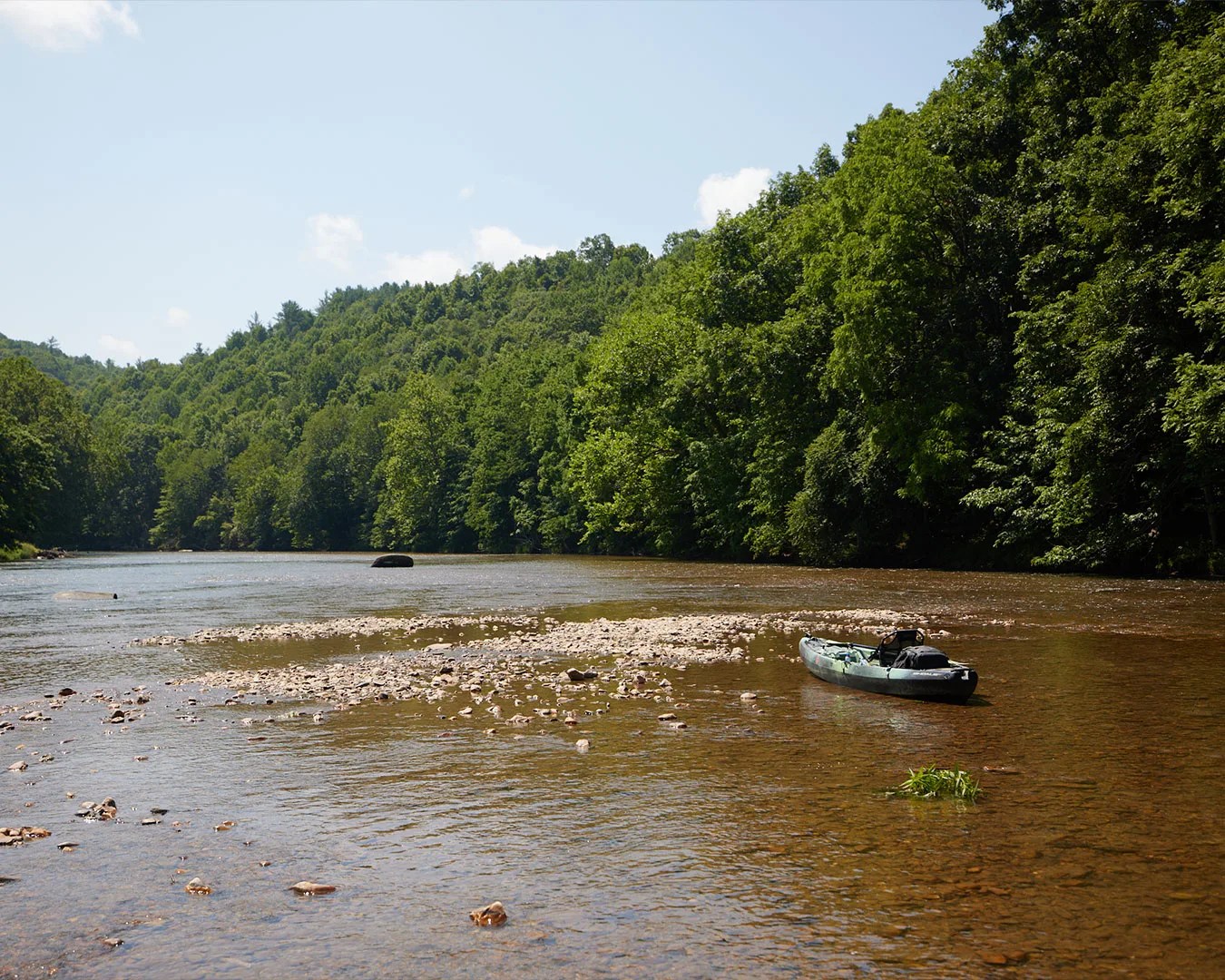 Canoe the new river
