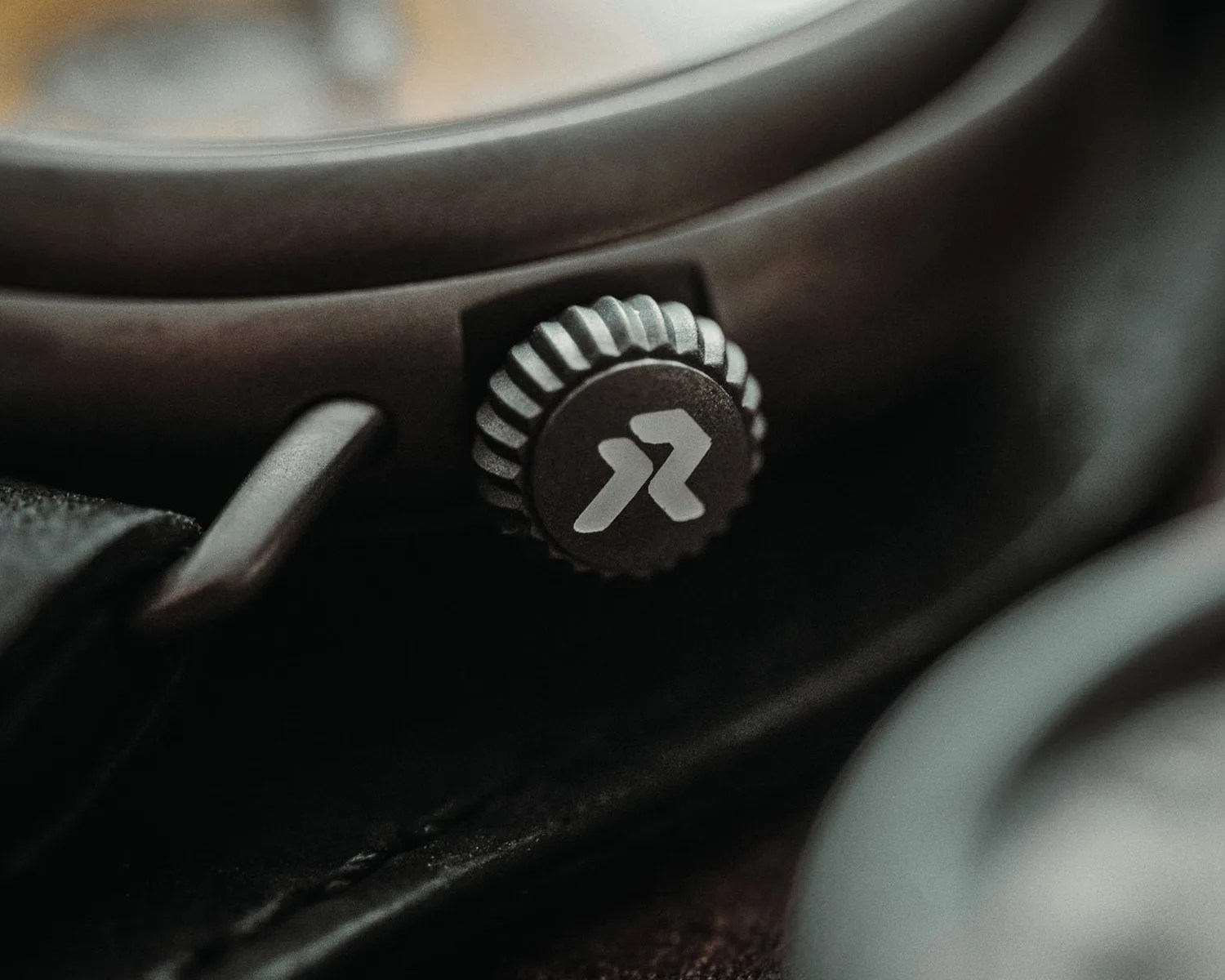 the crown of a vario x rze watch