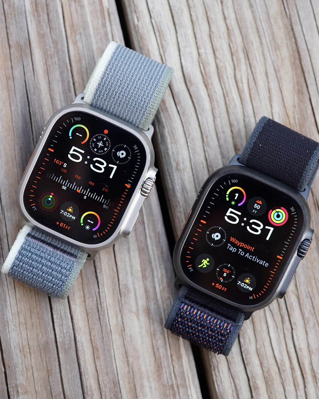 Apple Watch Ultra 2 in silver or black