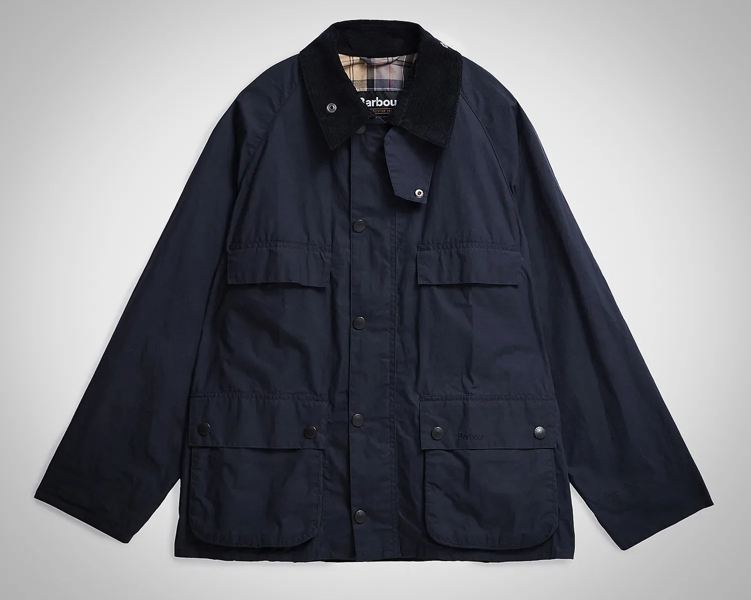 a Barbour Bedale jacket