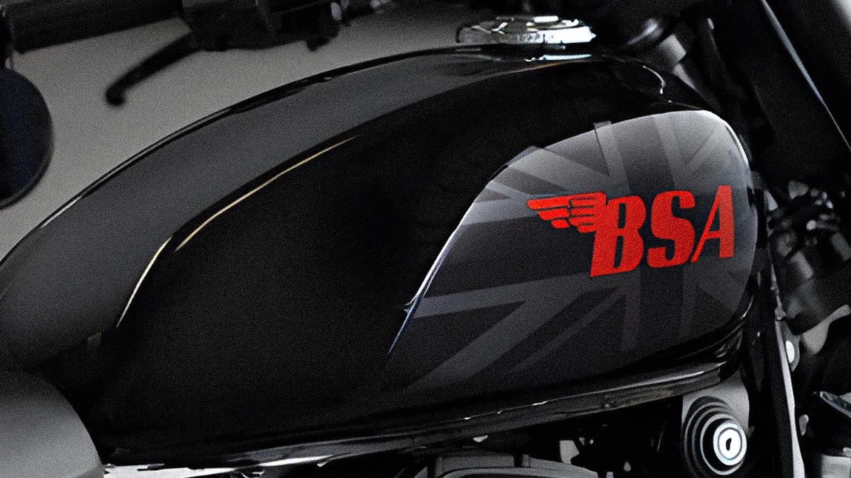 bsa bantam 350 motorcycle macro