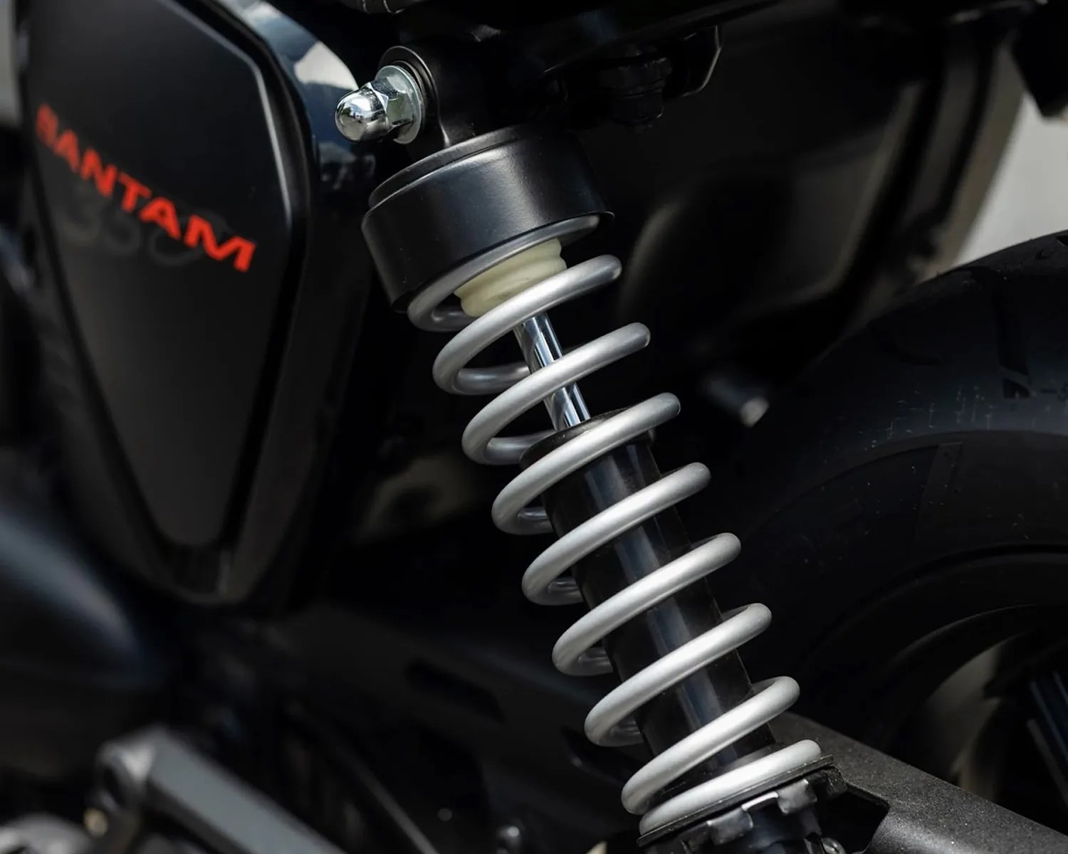 bsa bantam suspension detail