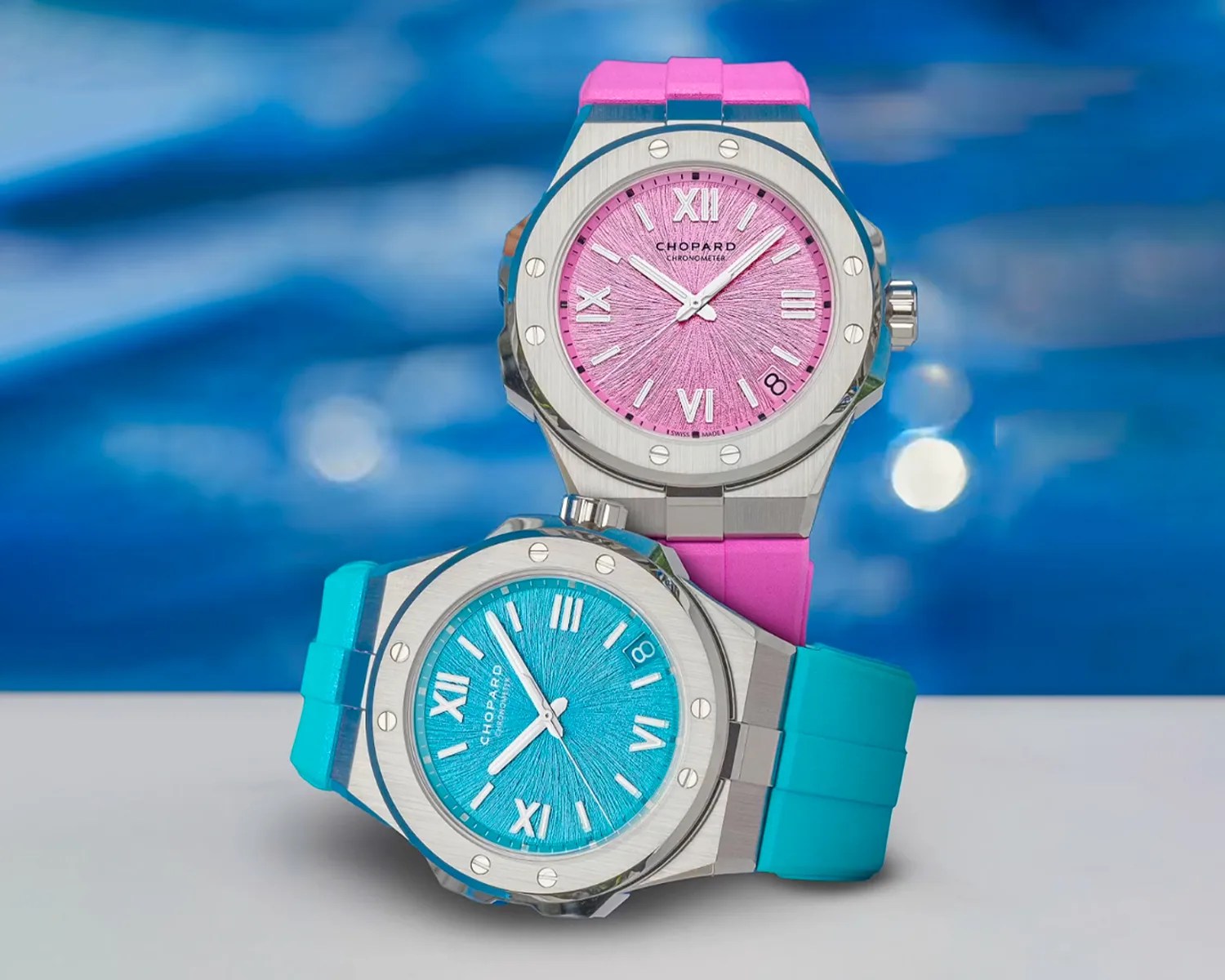 two chopard watches