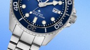 the dial of a Citizen dive watch