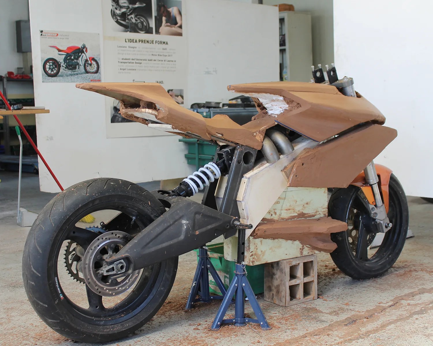 diem x-01 clay model