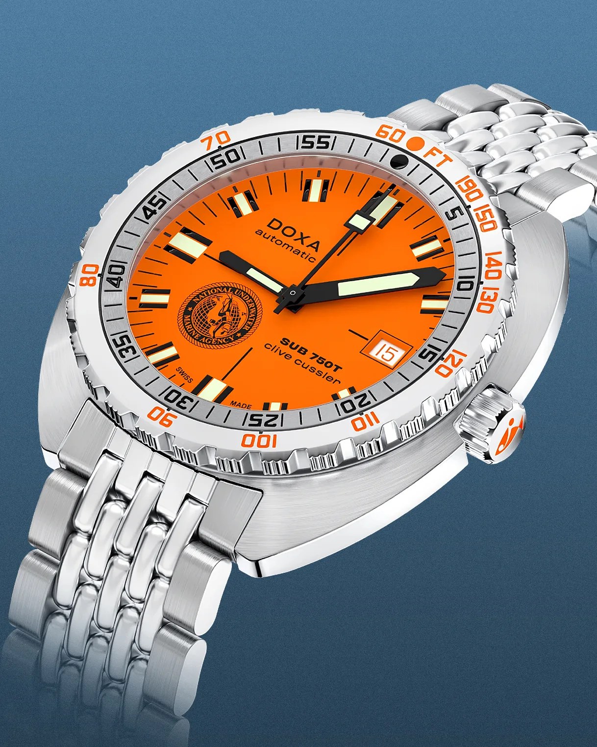 a Doxa dive watch