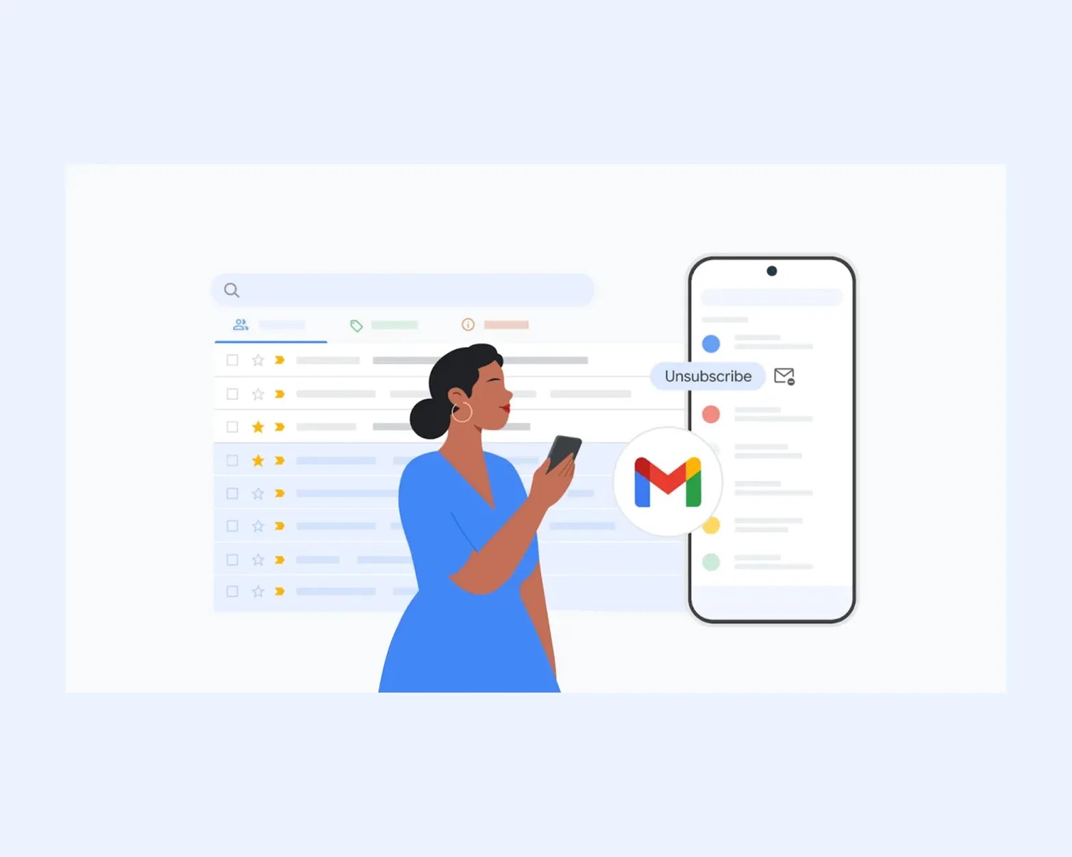 Google Manage Subscriptions feature in Gmail