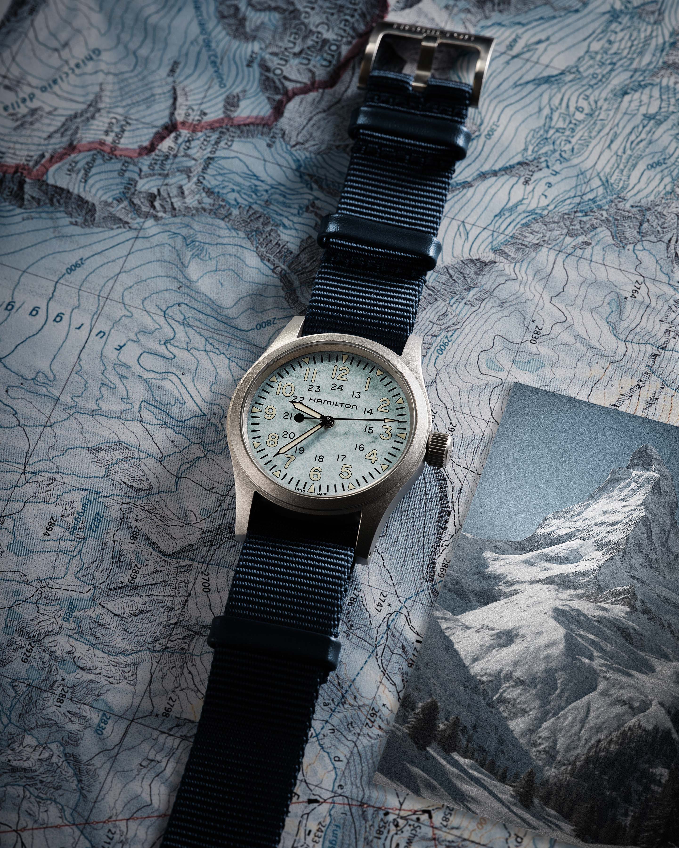 a Hamilton field watch