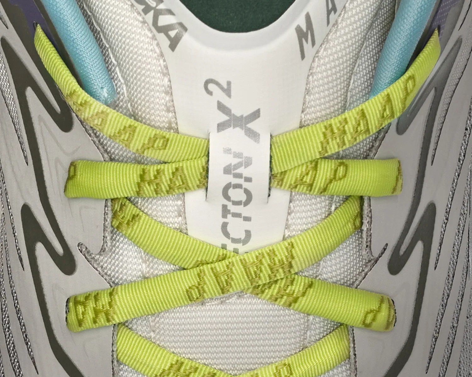 hoka x maap tecton x 2 lacing detail