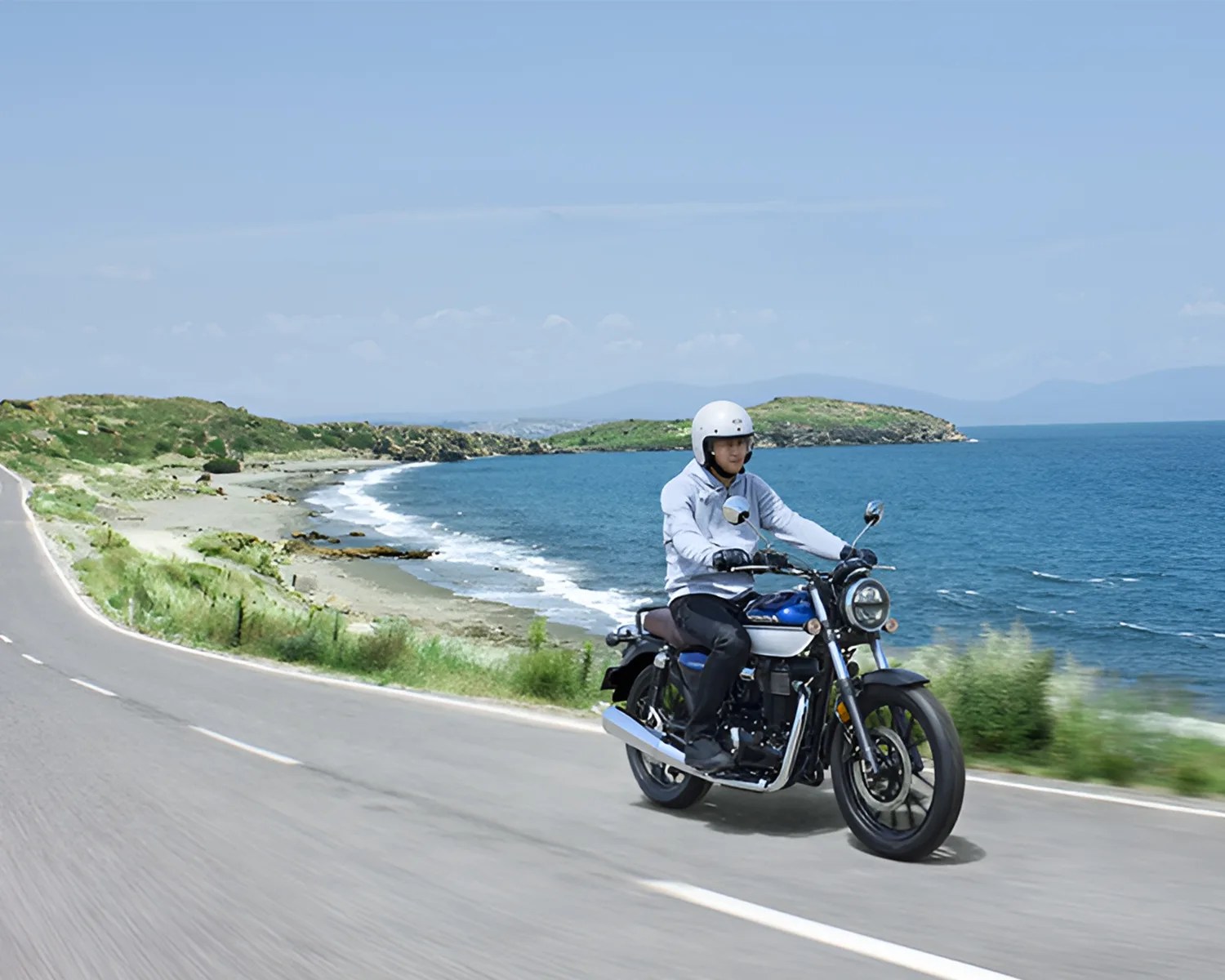 honda gb350 action