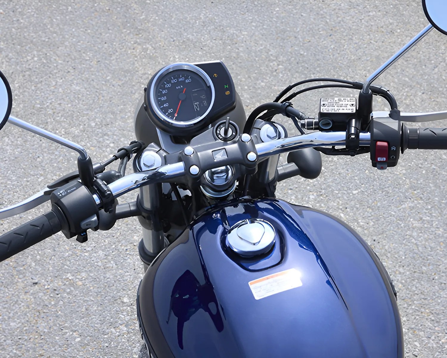 honda gb350 dash