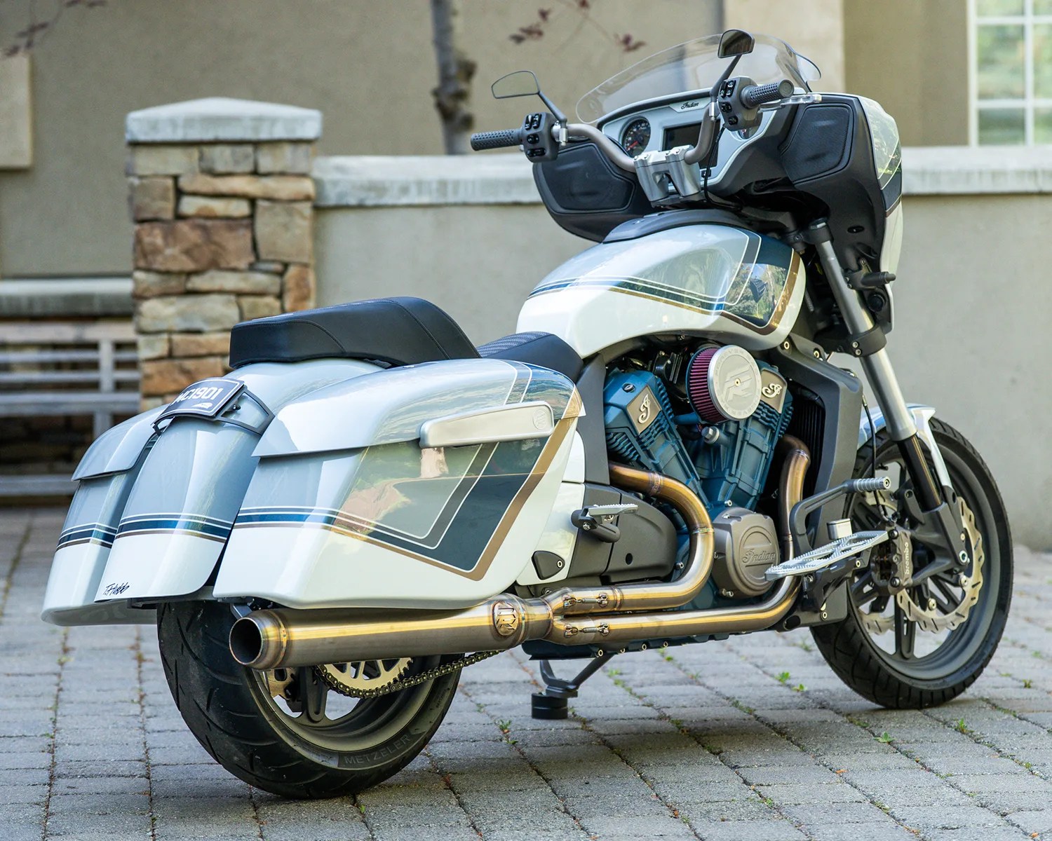 indian chieftain power plus forged tyler hubbard forever rad motorcycle reverse angle