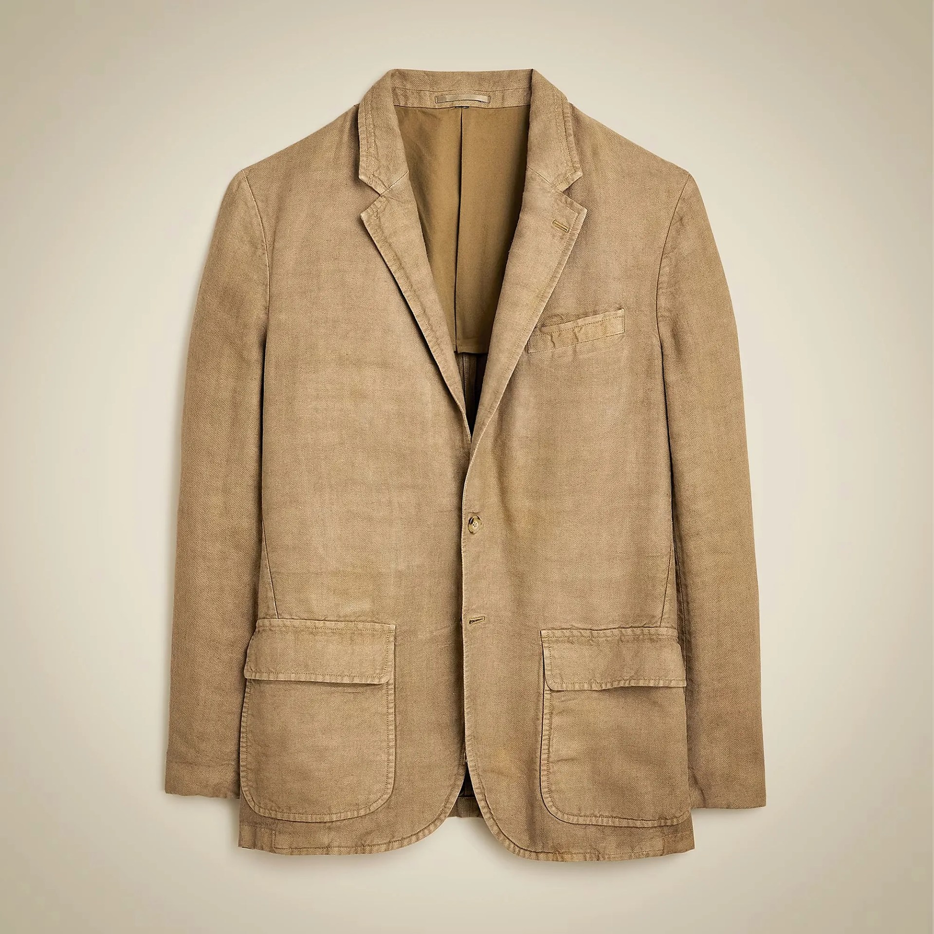 a J.Crew linen blazer