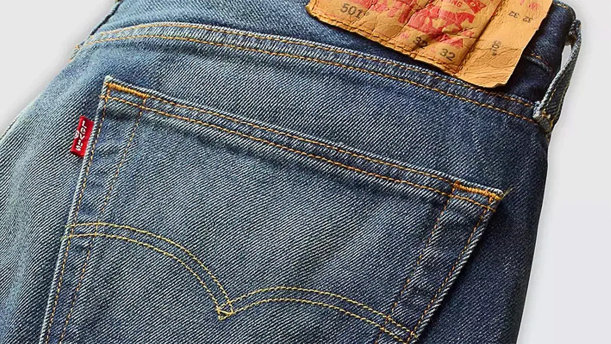 the back of a pair of Levi's jeans