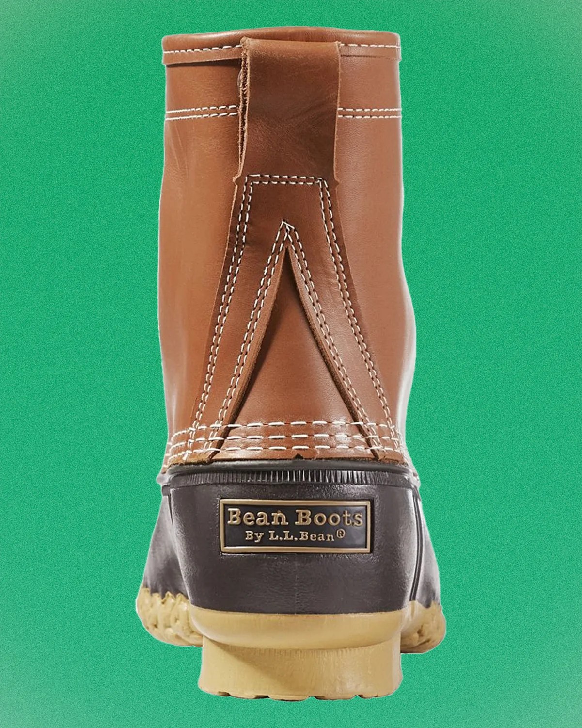 the heel of an L.L. Bean boot