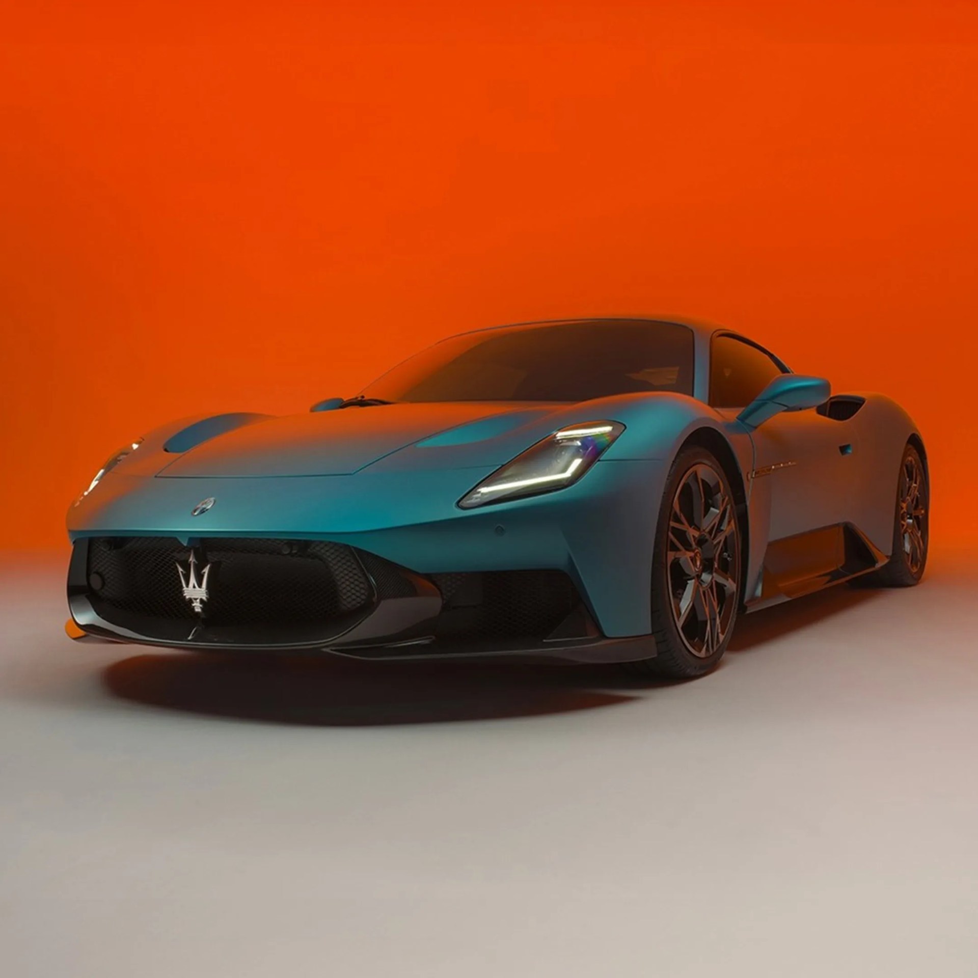 a maserati sports car
