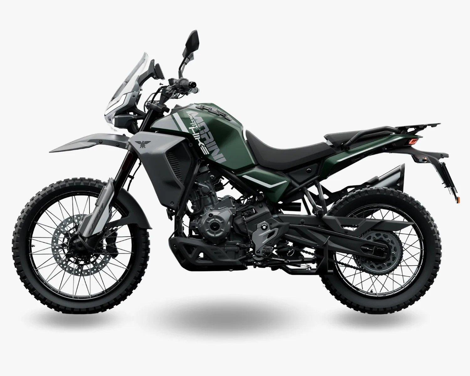 moto morini alltrhike green