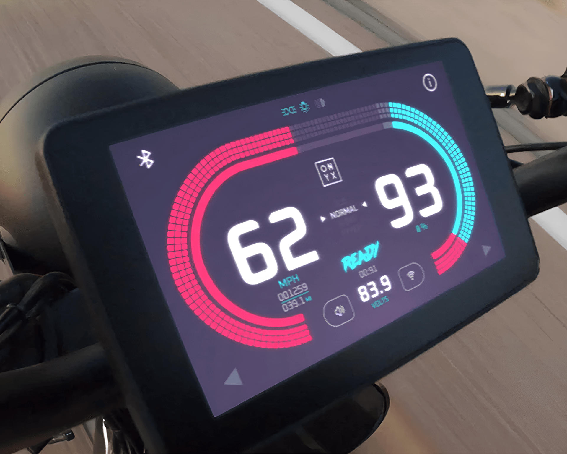 onyx rcr 80v display