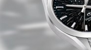 a closeup of an orient star watch