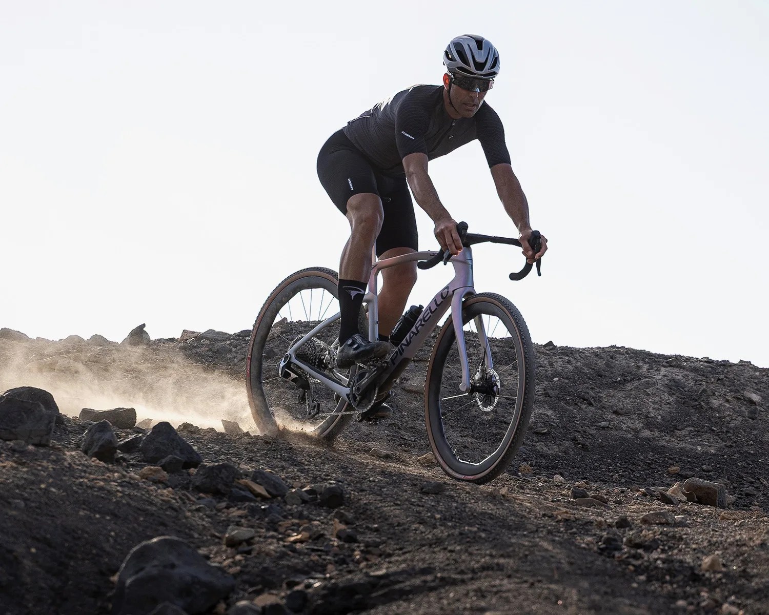 pinarello dogma gr downhill action