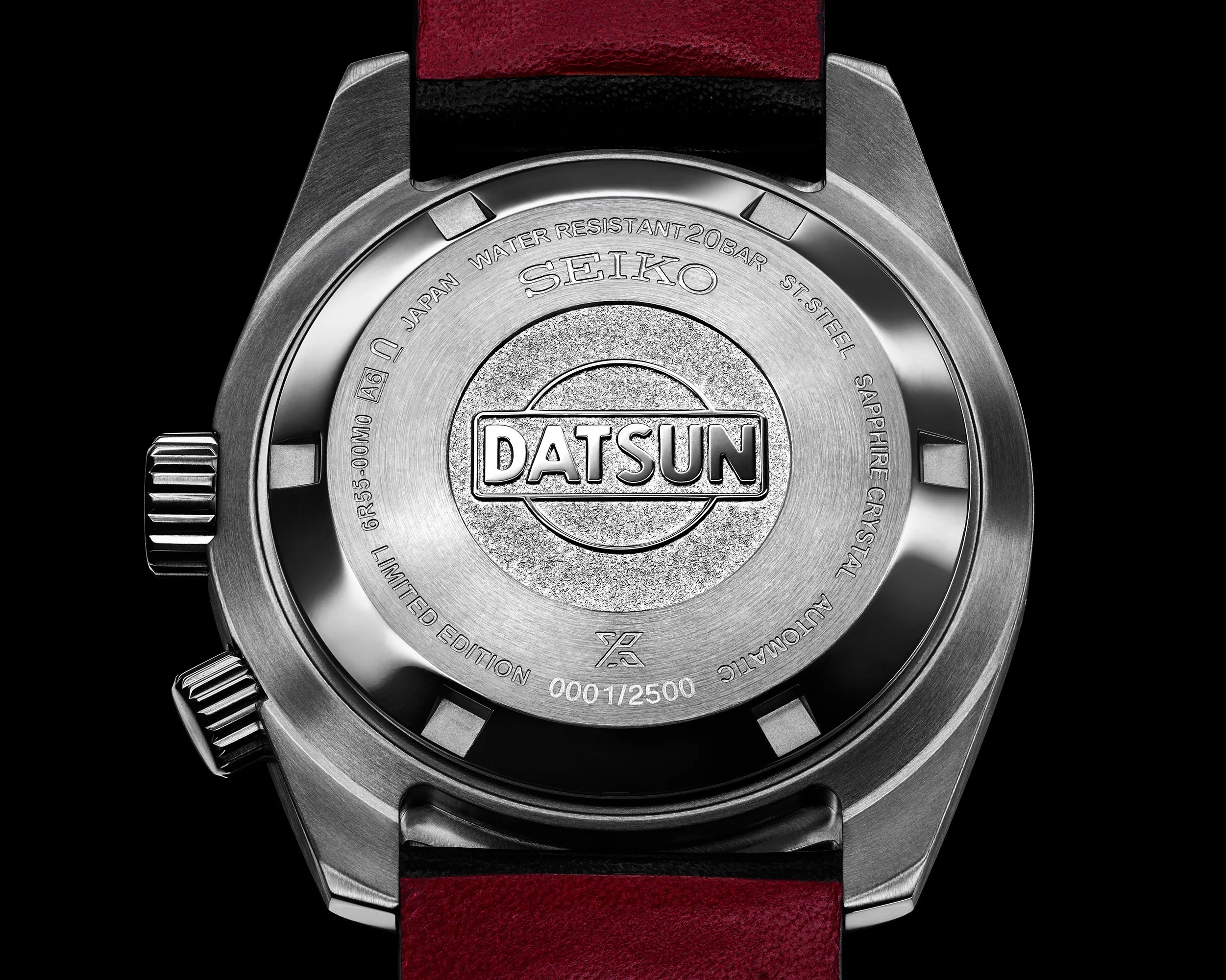 the back of a Seiko watch