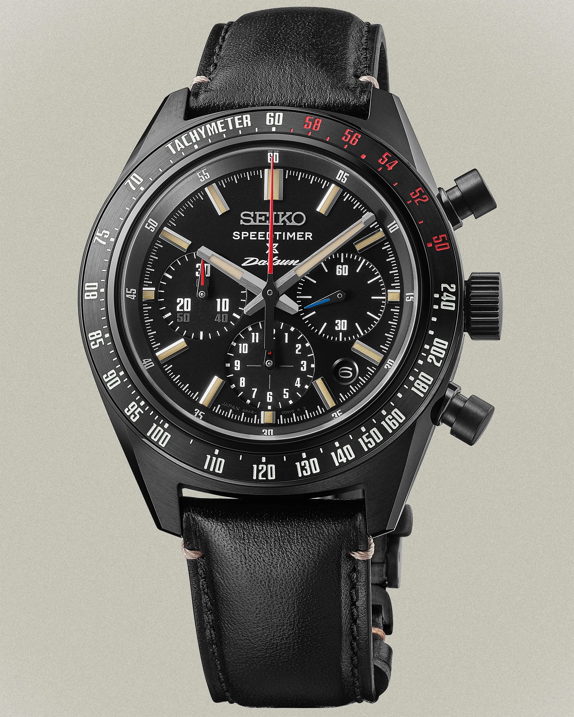 a Seiko Speedtimer chronograph