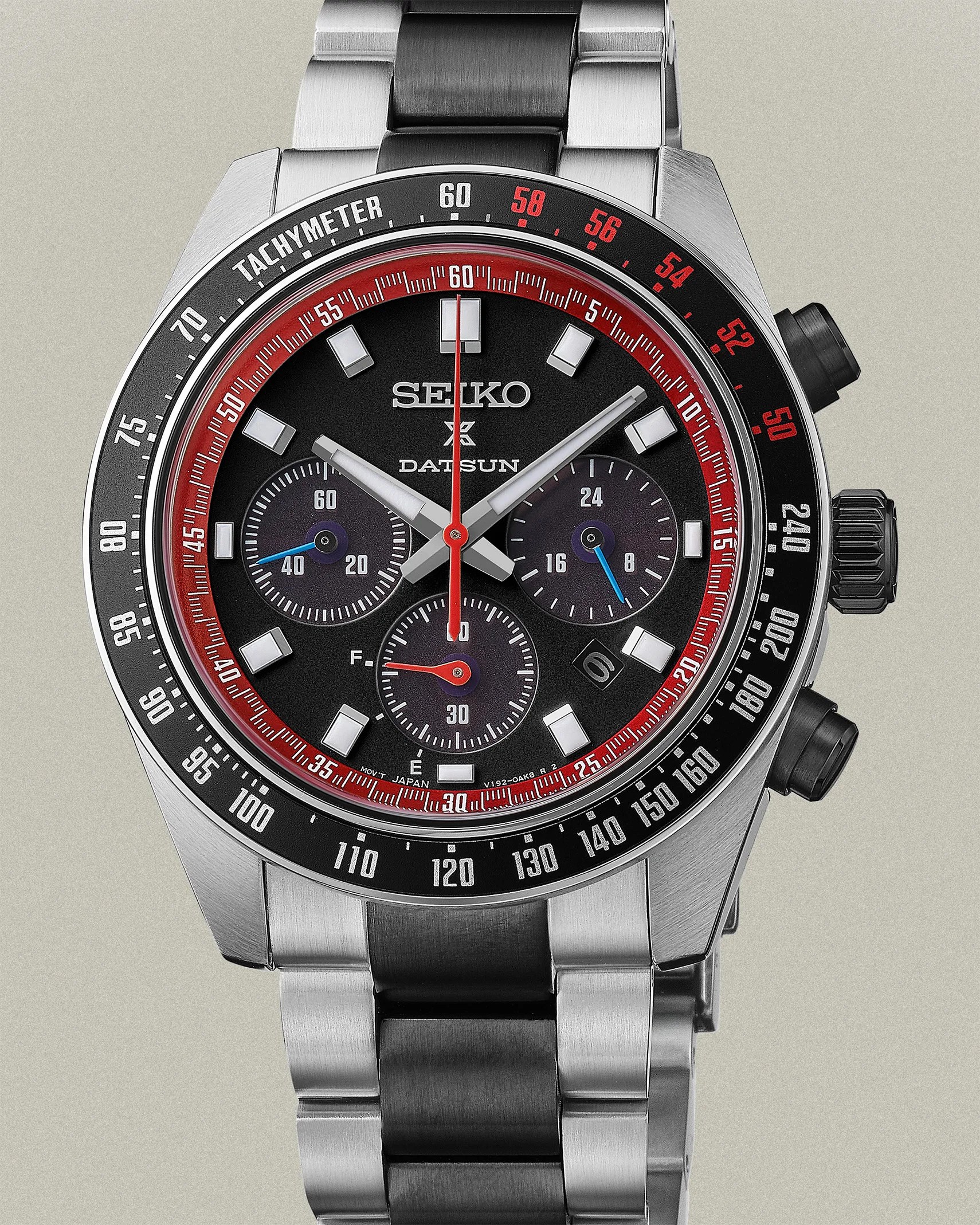 a Seiko Speedtimer chronograph