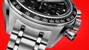 the case of a Seiko speedtimer chronograph watch