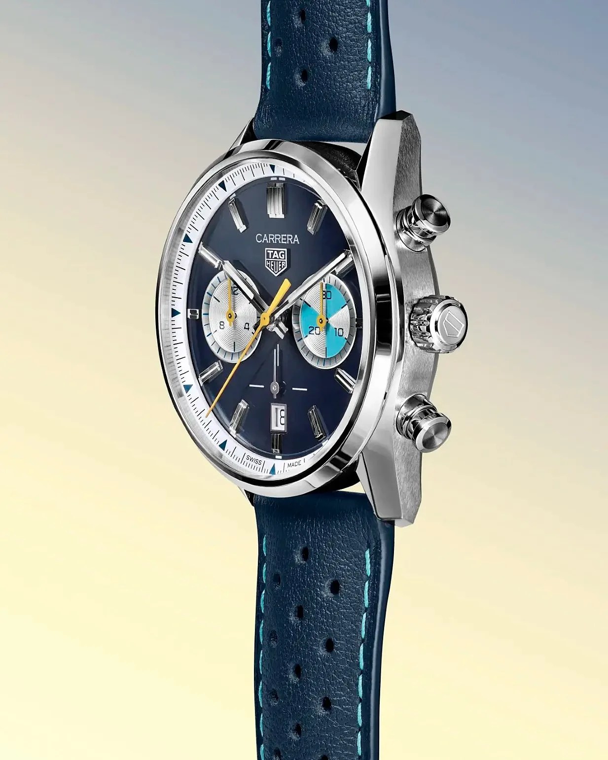 a TAG Heuer chronograph watch