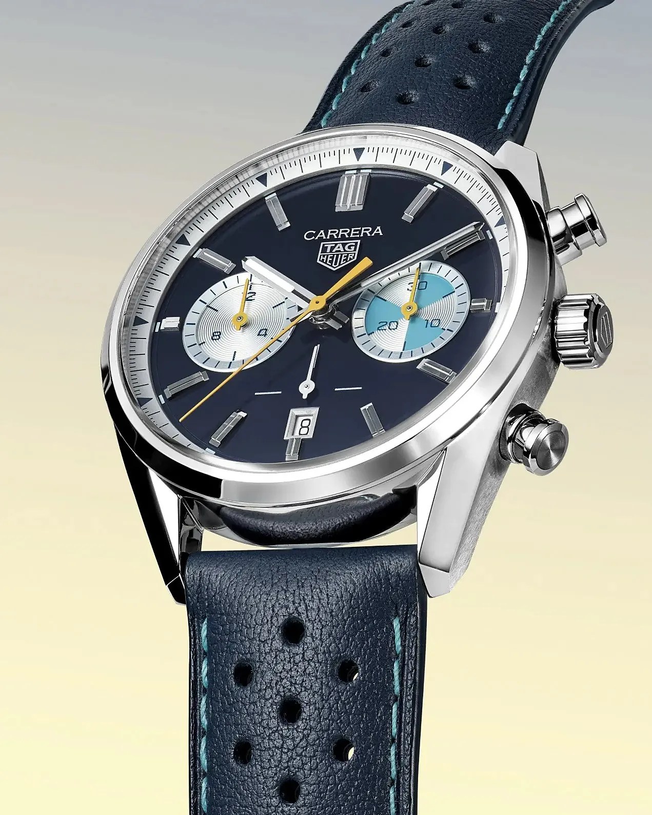 a TAG Heuer chronograph watch