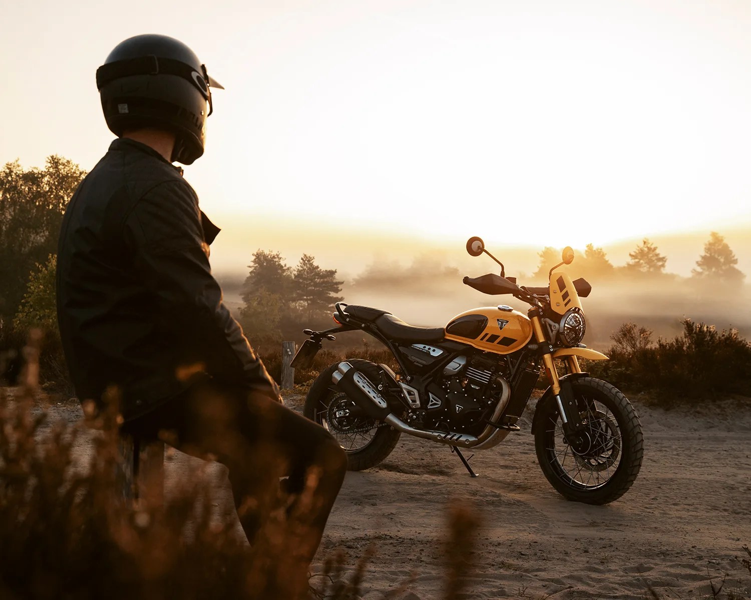 triumph scrambler 400 xc gaze