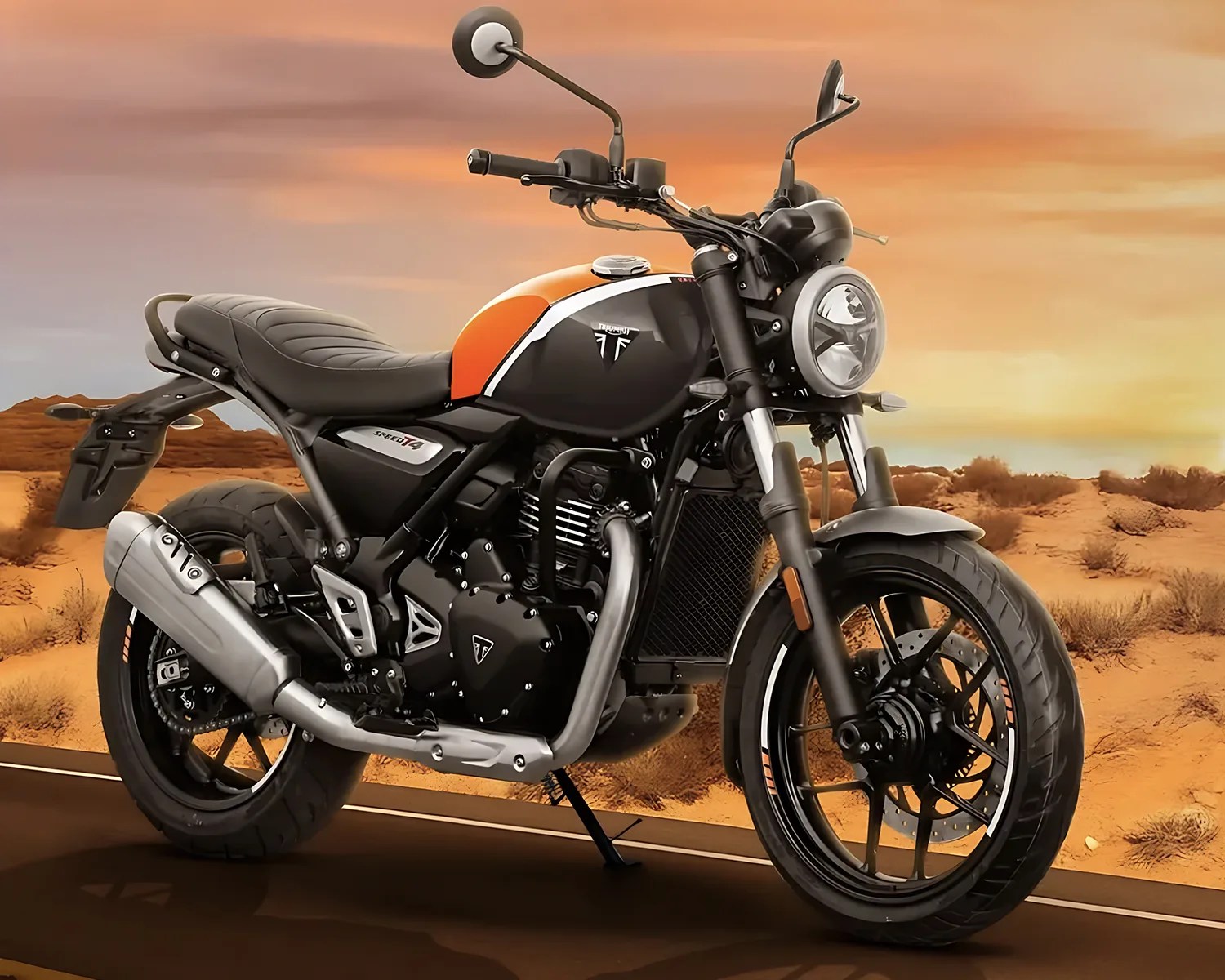 triumph speed t4 angled front