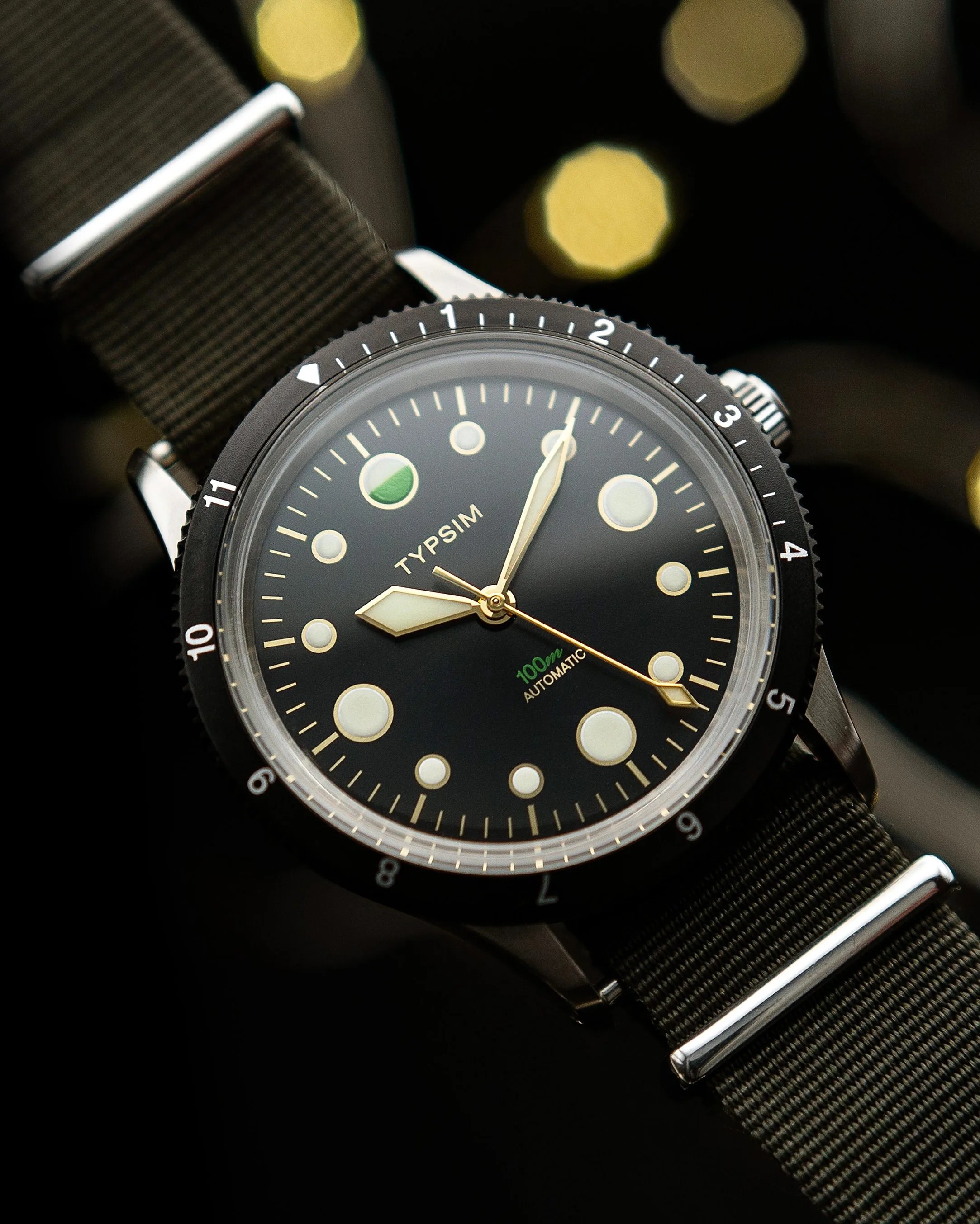 a Typsim dive watch
