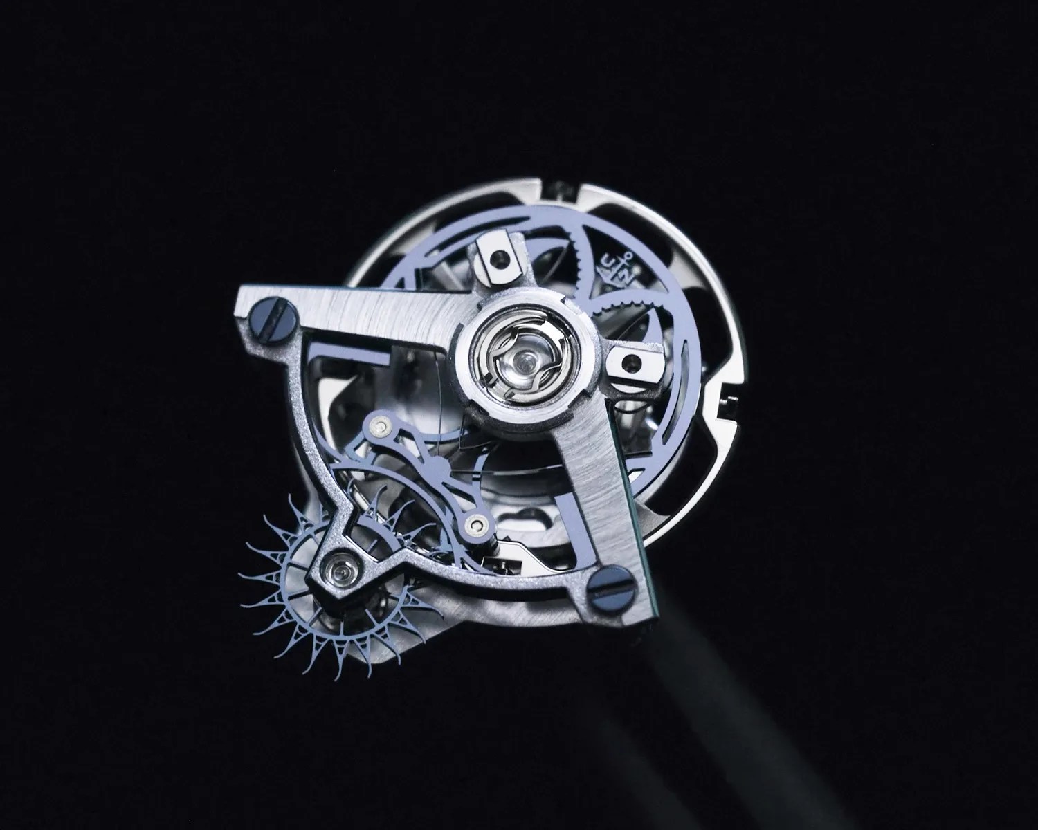 the tourbillon from a ulysse nardin watch