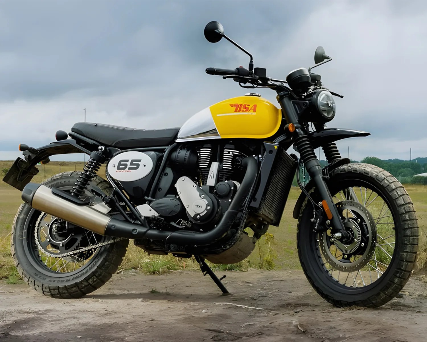 2025 bsa scrambler 650 hero