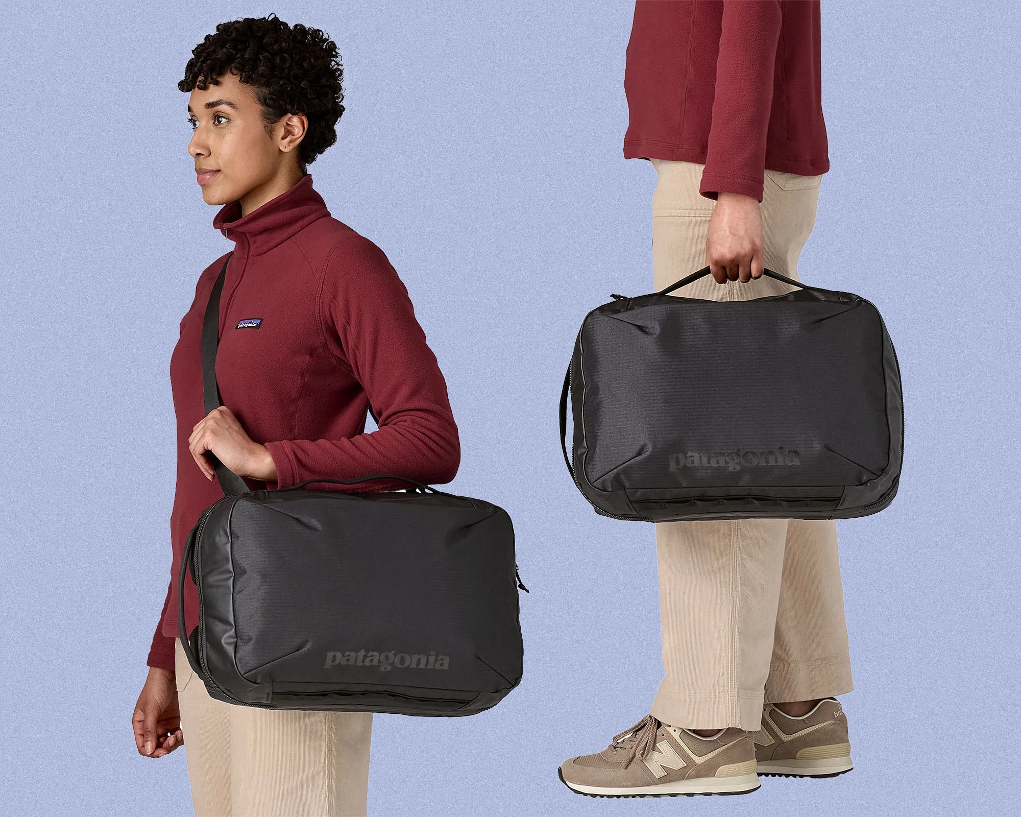 Patagonia Black Hole Micro MLC Backpack carried two ways
