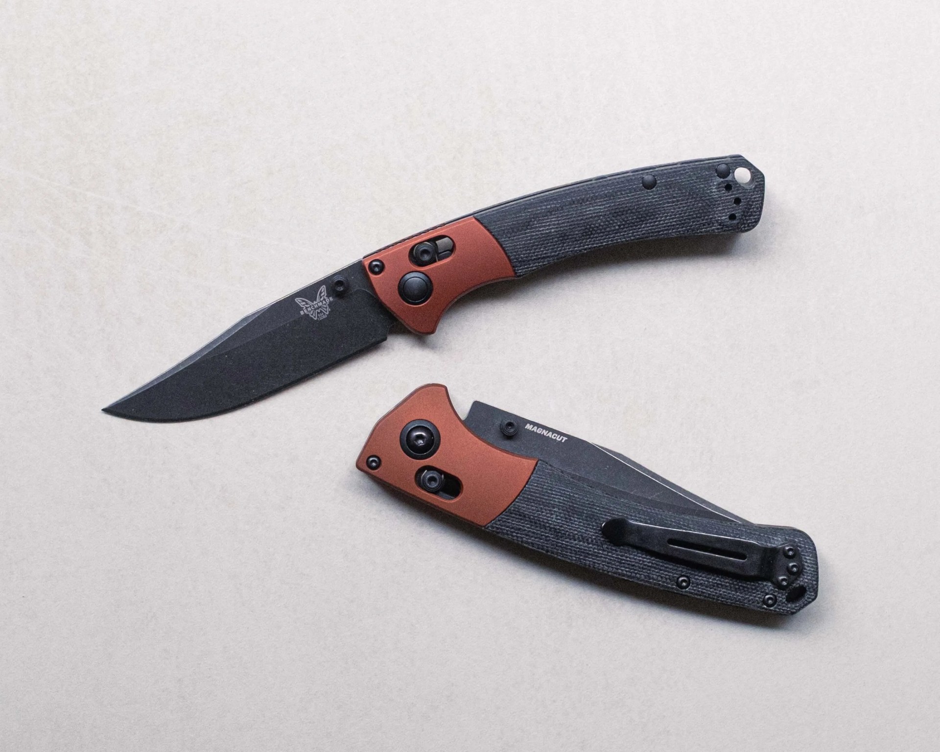 Benchmade Crooked River and Crooked River Mini (15080BK-04 and 15085BK-04)