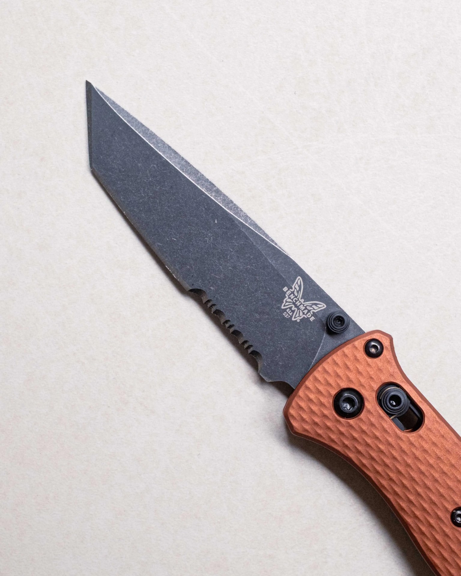 benchmade bailout (537SBK-07) detail