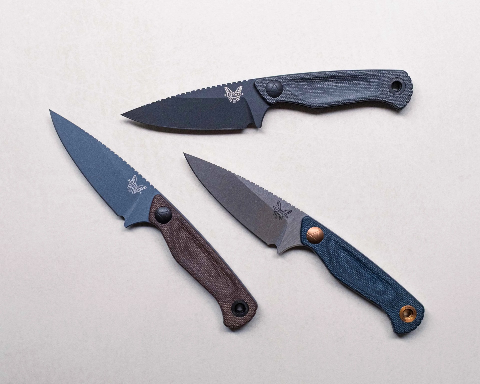 Benchmade Dacian (203BK-02, 203BT-03 and 203-04)