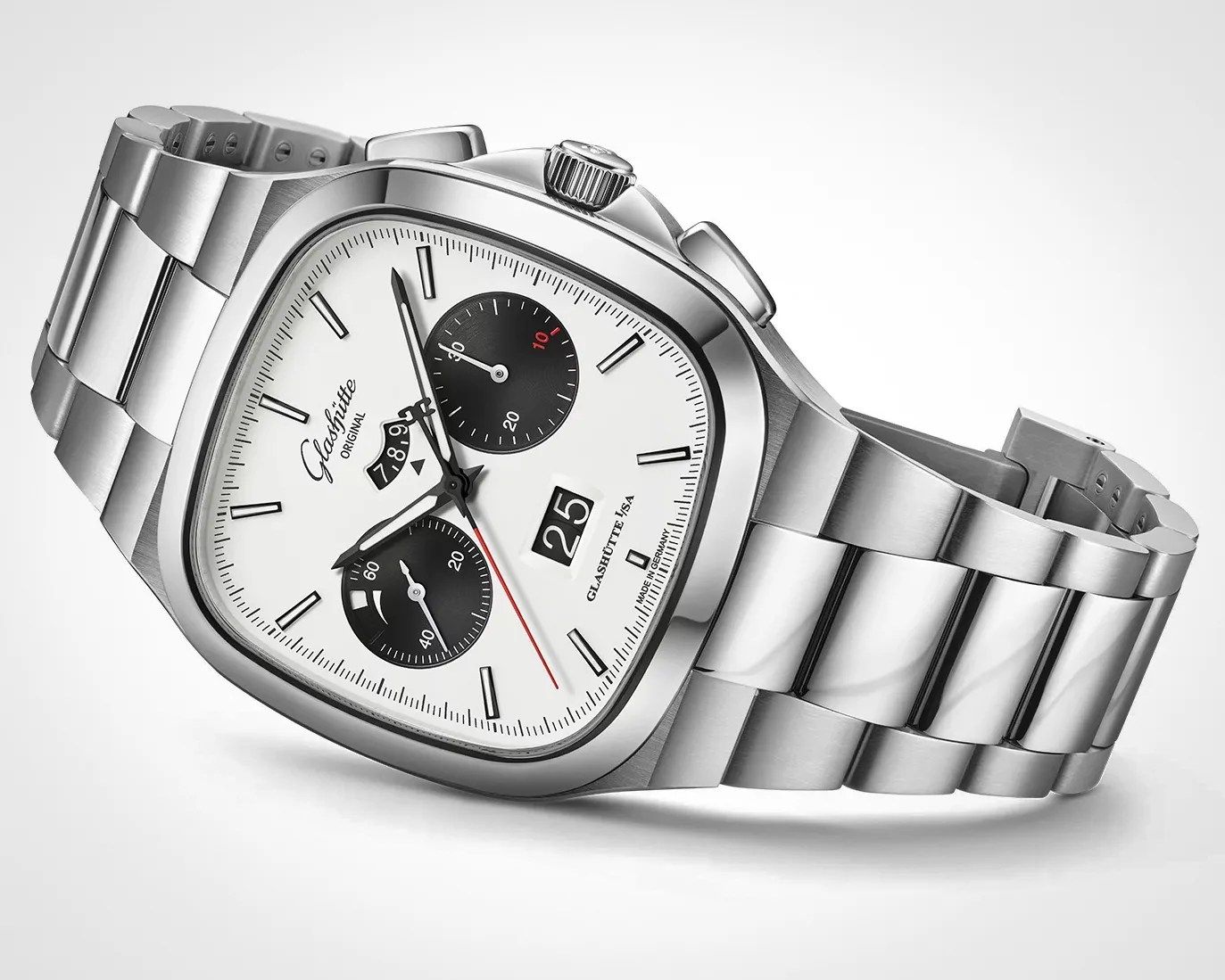 a Glashütte chronograph watch