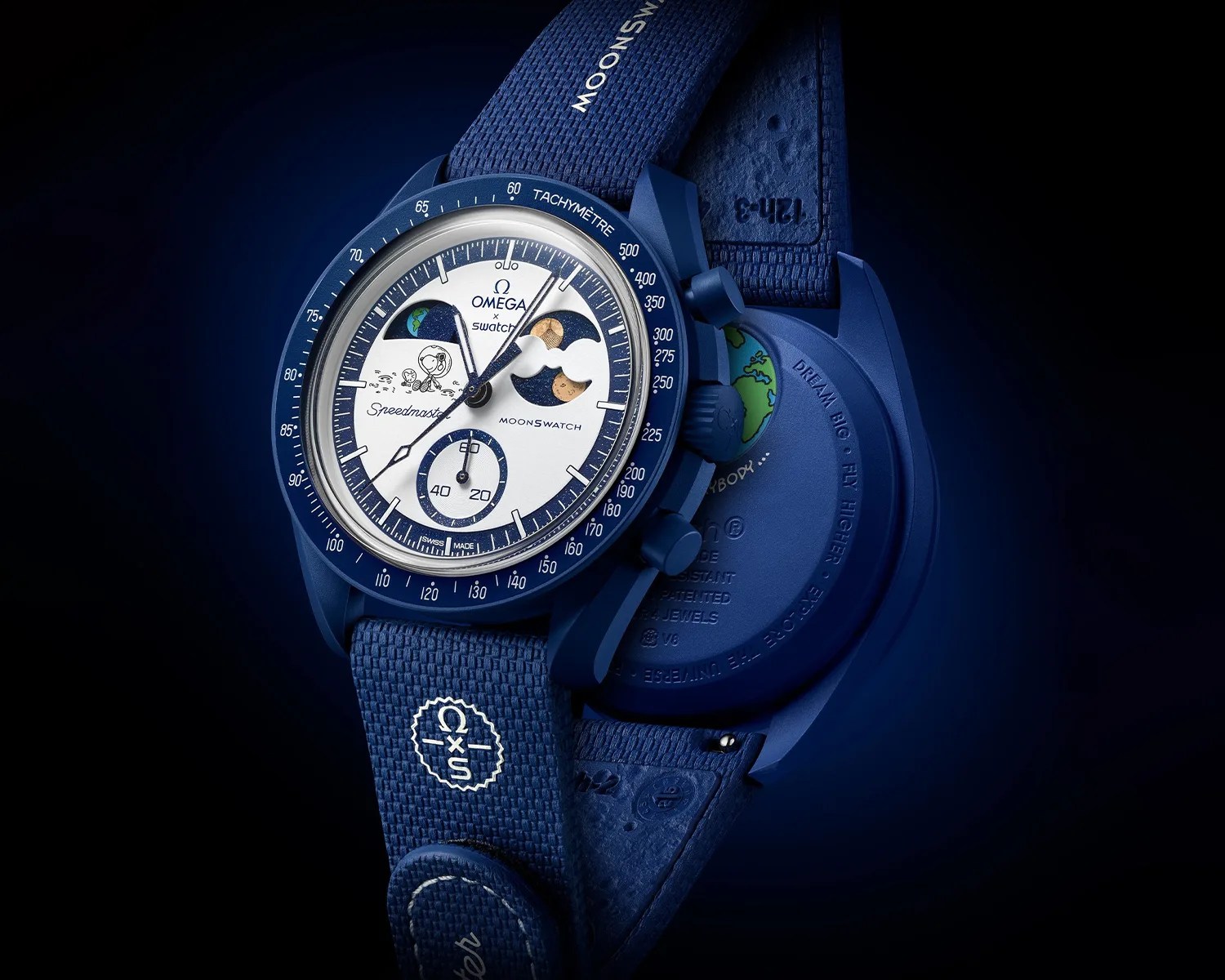 two moonswatch watches