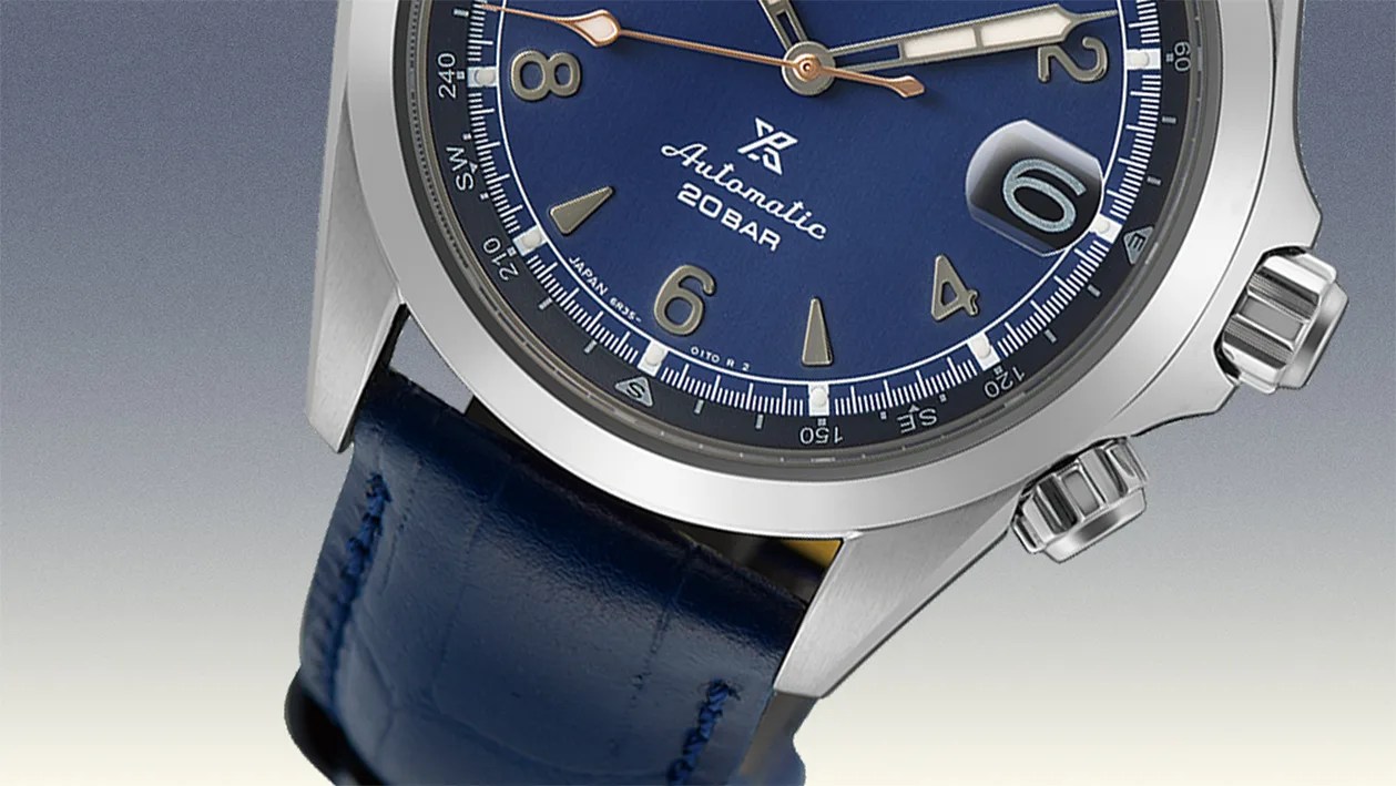 the case of a Seiko watch