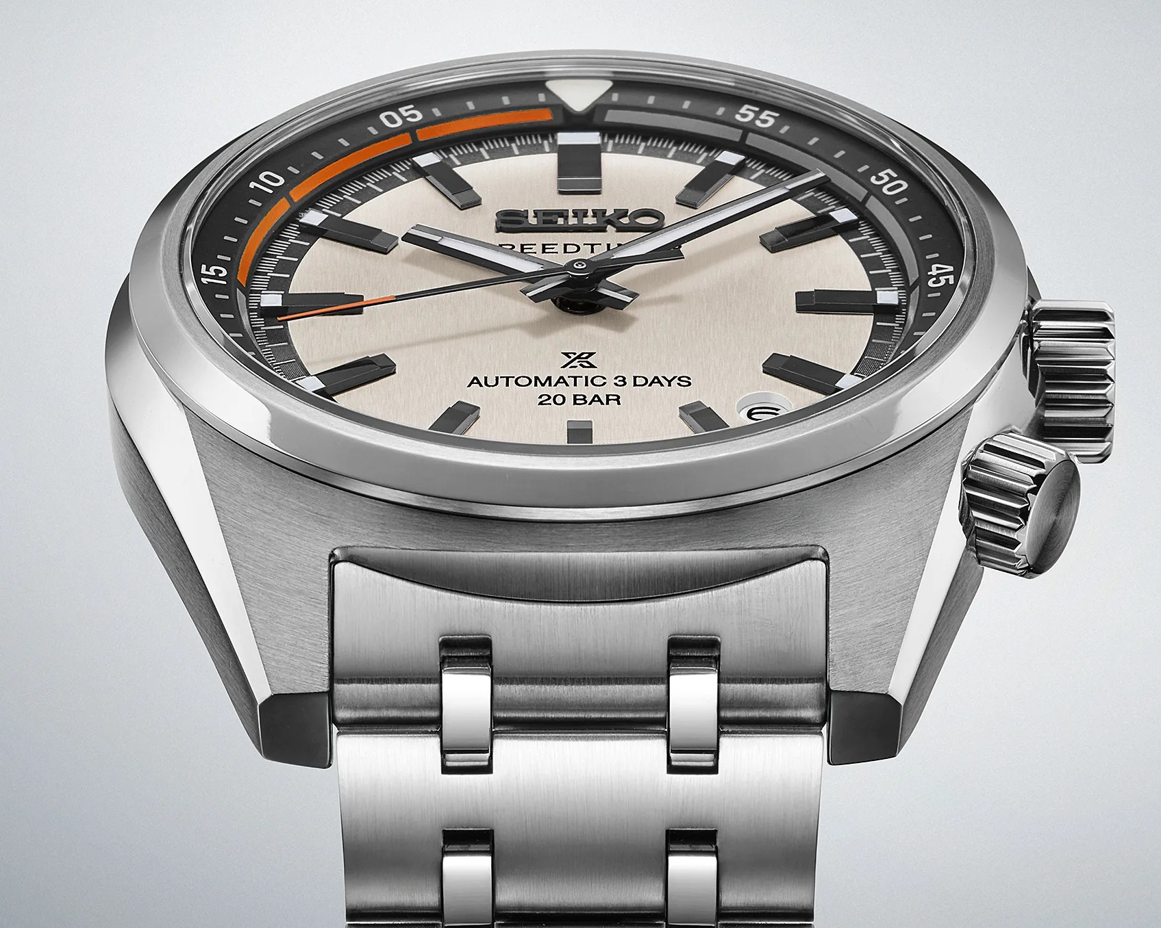 the case of a seiko watch