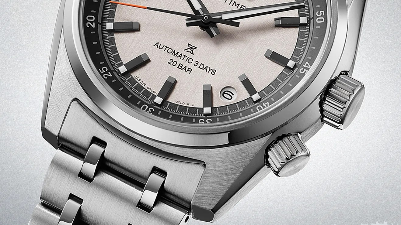 the dial of a Seiko watch